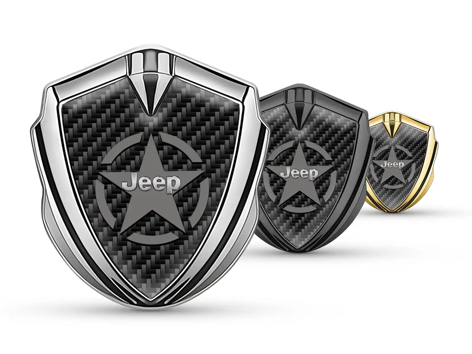 Jeep Emblem Auto Abzeichen Robustes Stilvolles Metall